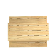 Table Moka 8 Places + 2 Bancs en Robinier et pieds fonte_2