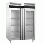 Armoire réfrigérée positive Inox vitrée - GN 2/1 - 1400 L_2