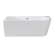 BAIGNOIRE ÎLOT ZOYA GLAM GRAPHITE ANGLE DROIT 150X75 CM/170X80 CM_2