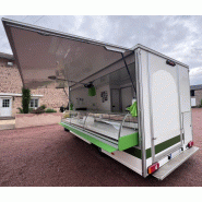 Camion fromager crémier 4m50 – Vitrine réfrigérée + frigo – 1147_2
