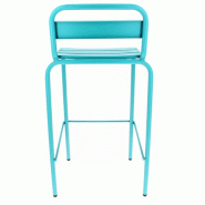 Chaise haute aluminium Avignon - BLEU_2