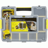 Malette plastique STANLEY - Sortmaster Junior 1-97-483 - 14 compartiments modulables - 38x7x29 cm_2