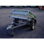 Remorque sans frein DAXARA 158 - Ridelles galvanisées doublées - Transport, bricolage, vacances_2