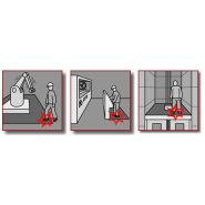 Tapis sensible de sécurité STM-AL - Fiessler Elektronik - Aluminium, dimensions max. 2,35m x 1,35m_2