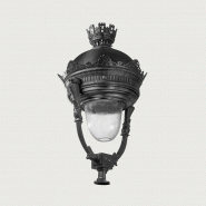 Luminaire d'éclairage public Tuilerie - LED - 38W - 5175 lm - Aluminium ou Bronze - Recyclable et norme RoHS_2