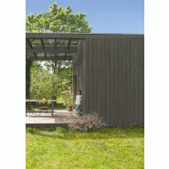 Peinture bois extérieur et intérieur Couleurs d'ici® V33 - gris feutré velours - 0.125 L - ultra-couvrante et résistante 10 ans_2