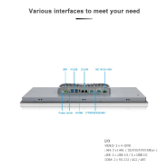 Panel PC industriel fanless 23,8 pouces - EVI-24WCC - Supervision, HMI, automatisation_2