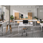 Bureau open space modulable et évolutif NOVA PLUS - Série opérative avec nombreuses configurations et finitions_2