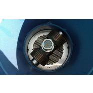 Machine à granulés avec un diamètre de granules ajustable entre 2 et 8 mm