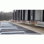 Guide-roues en acier pour quais de chargement - tubes scellés ou vissés_2