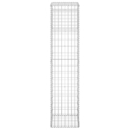 Vidaxl poteau à panier de gabion 40x40x180 cm fer 151264_2