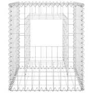 Vidaxl poteaux à panier de gabion 2 pcs 50x50x60 cm fer 151267_2