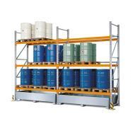 203255W - Rayonnage pour palettes PR 27.37 - 9 palettes EURO ou 6 palettes chimie - Élargissable individuellement_2