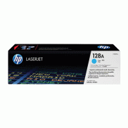 HP 128A toner LaserJet cyan authentique_2