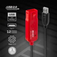 LINDY Rallonge active USB 2.0 Pro 12m_2