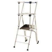 Profort Garde-corps fixe - Plateforme de travail Tubesca-Comabi - Aluminium - Hauteur d'accès max 3,15m_2