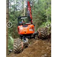 R85L 2WD - Pelle araignée très compacte avec moteur 100 Hp et bras long_2