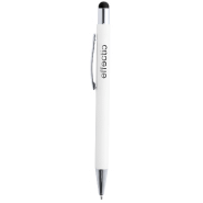 Stylo à bille stylet en aluminium - revêtement spécial pour gravure colorée - encre bleue_2