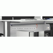 Bureau d'angle Sigma - Mobel Linea - 140, Blanc, Anthracite, Droite_2