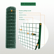 Kit grillages soudés vert - maille 100×75 - PACKGS75-100 - 100 mètres_2