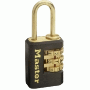 Lot de 2 cadenas à combinaison MASTER LOCK - acier 20 mm, combinaison 3 chiffres, pour fermetures éclair_2