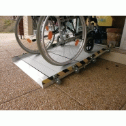 Rampe d'accès ERP pliante en aluminium - 02051 - antidérapante, robuste et facile à manipuler_2