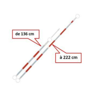 Cône barre rétractable 