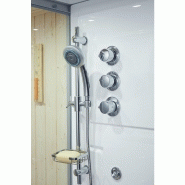SAUNA DOUCHE HAMMAM BOREAL® SH180-G BLANC GAUCHE_2