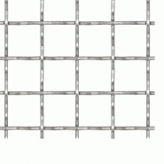 Vidaxl clôture de jardin sertie acier inoxydable 100x85 cm 21x21x2,5mm 142289_2