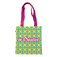 Sac shopping en polyester RPET 600D - impression sublimation - anses longues - labélisé RPET_2