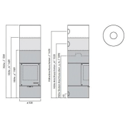 Milano 6kw - acier corten - milano m_2