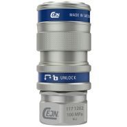 Coupleur Série 117 - CEJN - 100 MPa - Acier traité zingué chromé avec verrou de sécurité_2