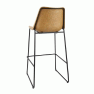 Tabouret haut Rodeo camel | Bolero - FB885_2