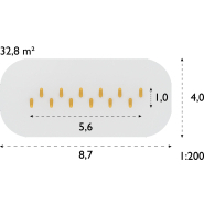 Parcours sportif pour enfants Tilia - HAGS - Réf 8038425 - Brun - Scellement béton_2