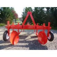 Butteuse agricole à tablier - 4 ou 6 disques Sicam - Attelage par chapes ou pitons - Disques Ø460 mm_2