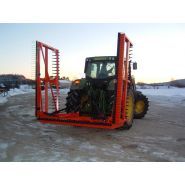Étaupineuse - herse agricole - Jurane - largeur de travail 5 à 7.50 m - cadre UPN de 140 - relevable hydrauliquement_2