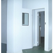 Panneau sandwich cloison en acier ou polyester pour salles propres et industries_2