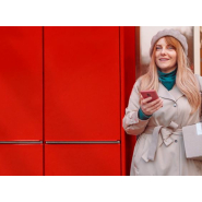 Casiers intelligents Click & Collect - emballages intermédiaires - réf Porte H30_3