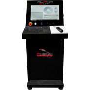 Découpeuse plasma avec bâti robuste et structure monobloc