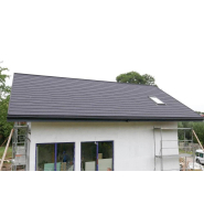 Panneaux aspect ardoises et tuiles métalliques - Revêtement en pierre naturelle - METROTILE® interlock iPANEL - 205 x 375 mm_2