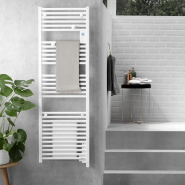 Sèche-serviettes Doris mixte digital avec soufflerie 2000W Blanc - Atlantic - 851133_2