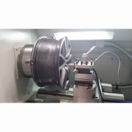 Tour CNC à banc plat Olympic - Technidiamant - AWR24 - dédié à la réparation de jantes aluminium jusqu'à 24''_2