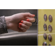 Porte-clés hygiénique en acrylique - pratique pour boutons et portes sans contact_2