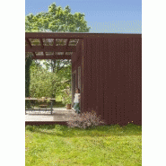 Peinture bois extérieur et intérieur - Couleurs d'ici® V33 - Rouge sépia velours - 0.125 L_2
