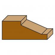 We178.861.R - Fraise à plaquette HW pour plates-bandes Z=2 - Sistemi S.R.L. - Diamètre : 86_2