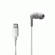 Belkin ROCKSTAR Casques Avec fil Ecouteurs Appels/Musique USB Type-C Blanc_2