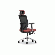 Fauteuil de direction en cuir Juno - mécanisme synchrone, réglages multiples et support lombaire ajustable_2