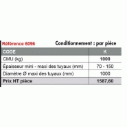 Pince de levage pour tuyau et buse - référence 6096_2