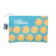 Porte-monnaie personnalisé zippé - Protégé RFID - Polyester 600D RPET - Impression sublimation_2