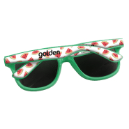Lunettes de soleil en plastique - Protection UV 400 - Idéal pour doming sur branches - Couleur vert_2